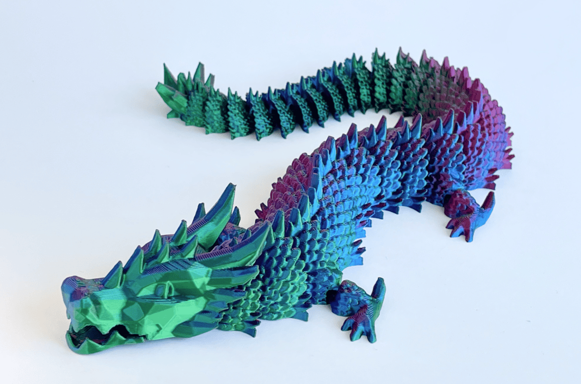 3d printed toy_2_3d printed dragon